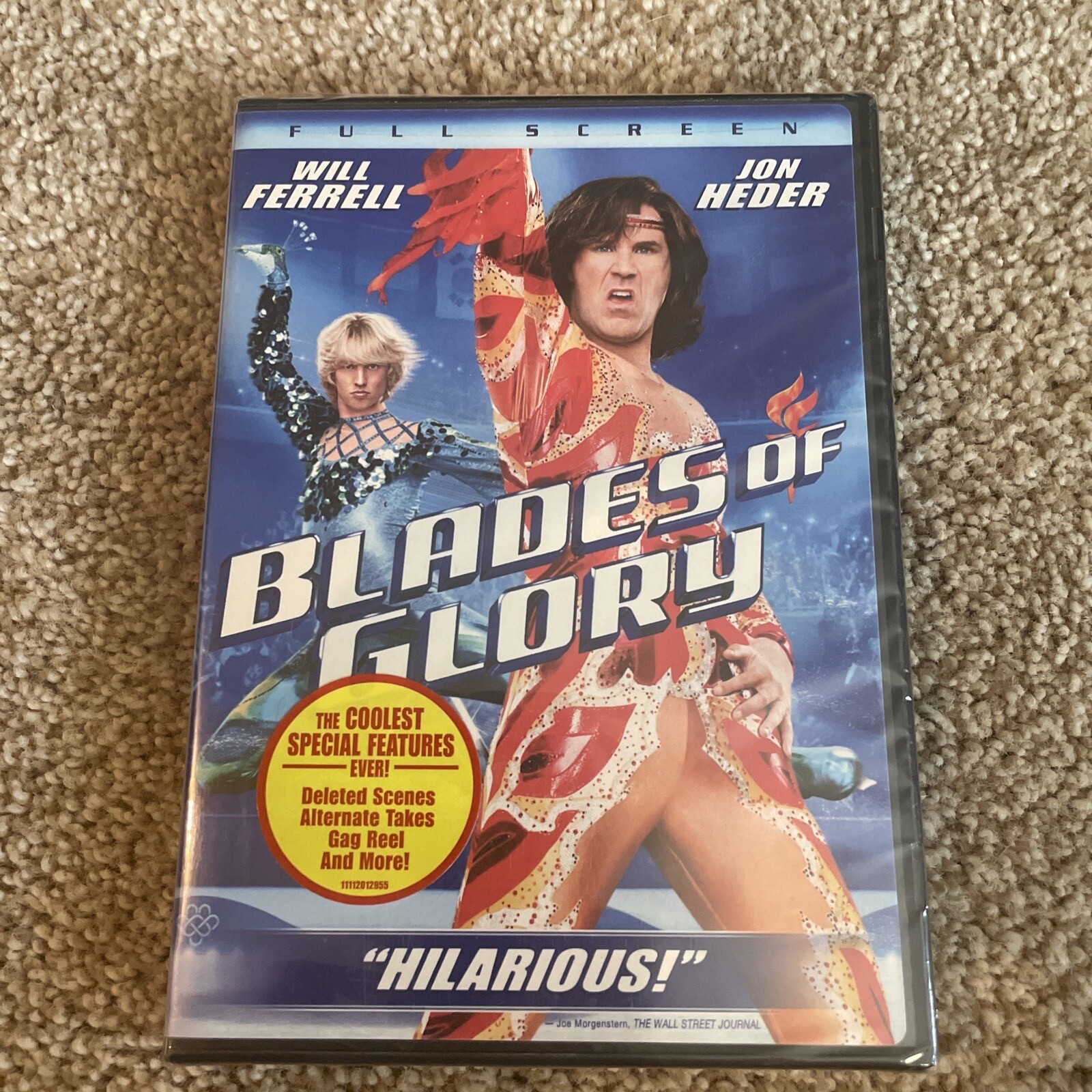 Blades of Glory (DVD, 2007,Full Screen) Will Ferrell Comedy NEW SEALED