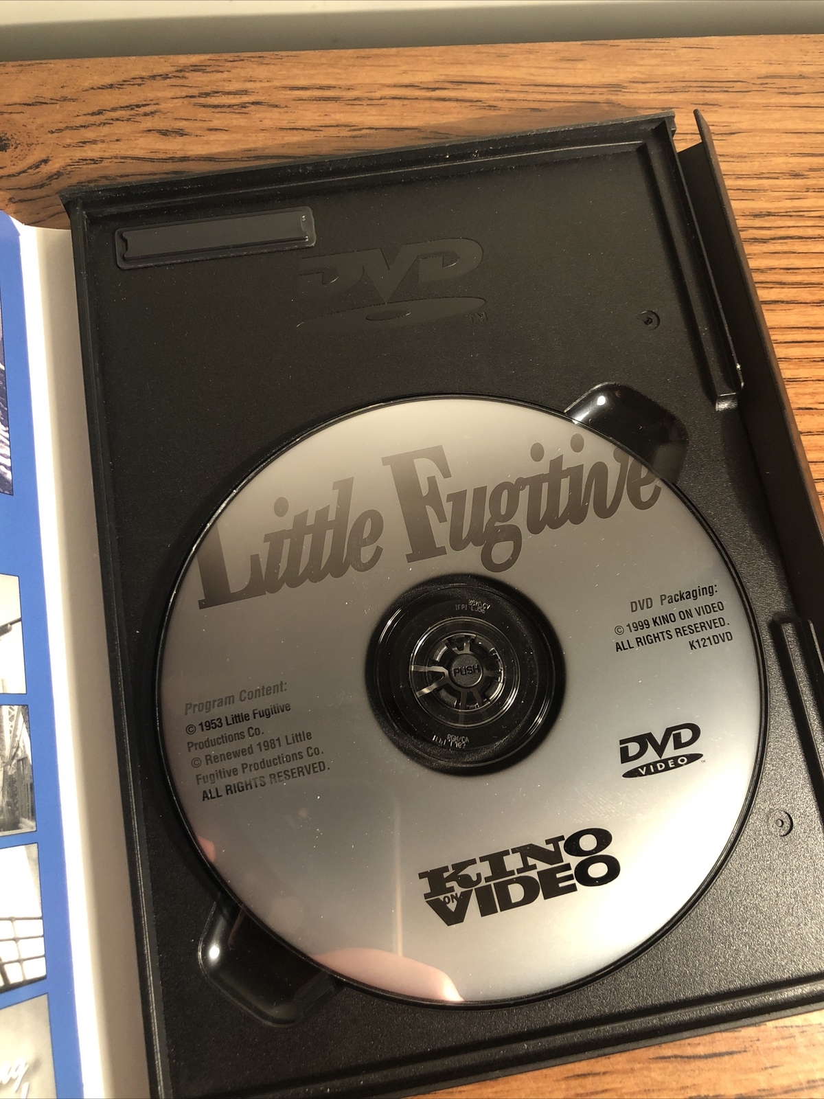 Little Fugitive DVD Original Snapcase Morris Engel VERY GOOD OOP RARE!