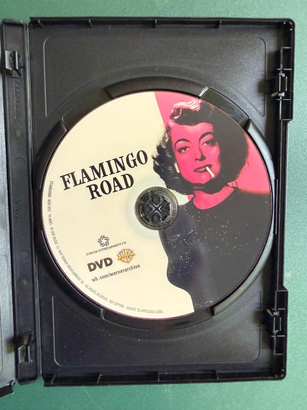 Flamingo Road (DVD) Joan Crawford, 1949, directed by Michael Curtiz, Ohio seller