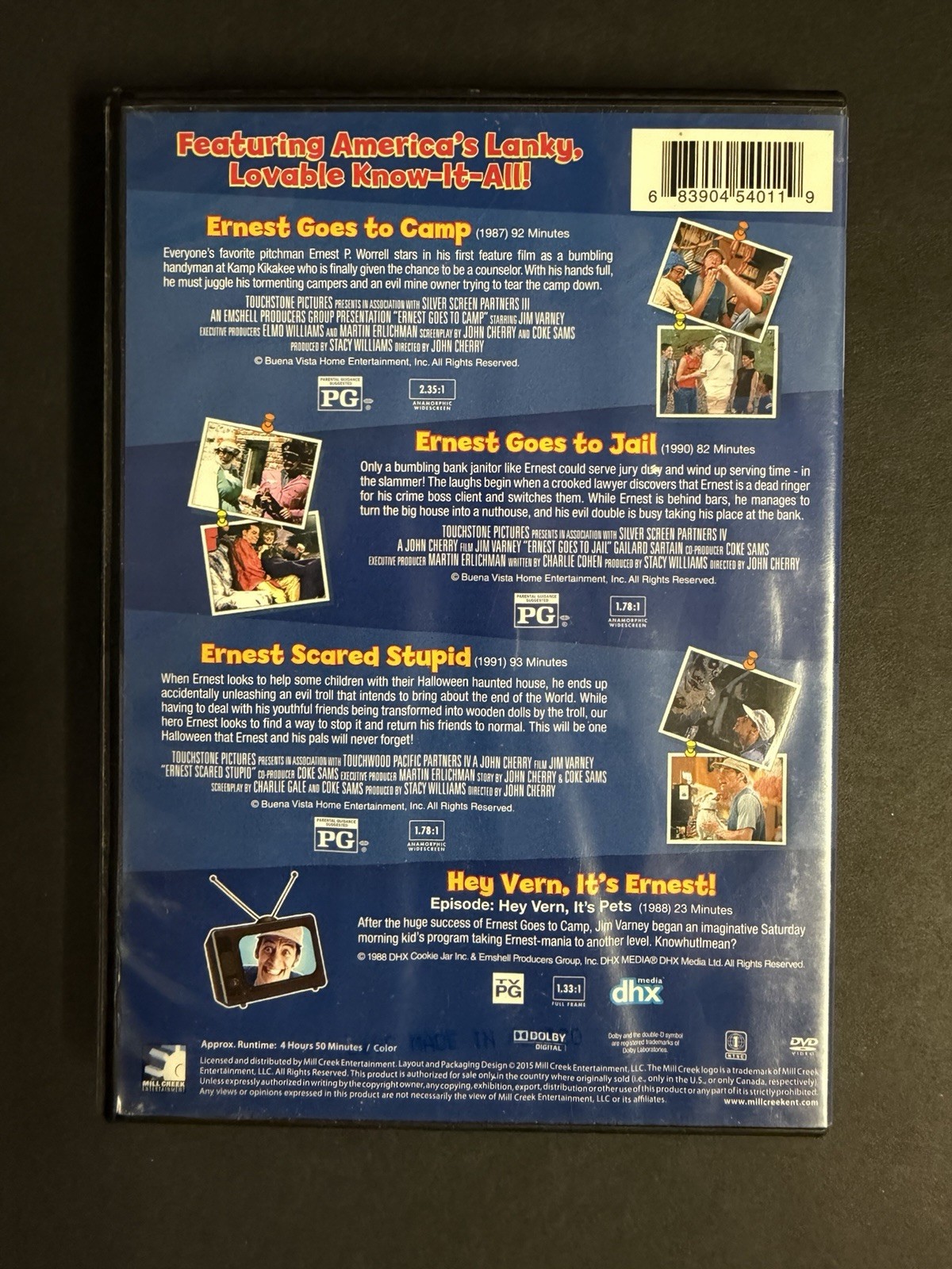 Everything Ernest: 3 Feature Films and Bonus Episode (DVD, 2015)