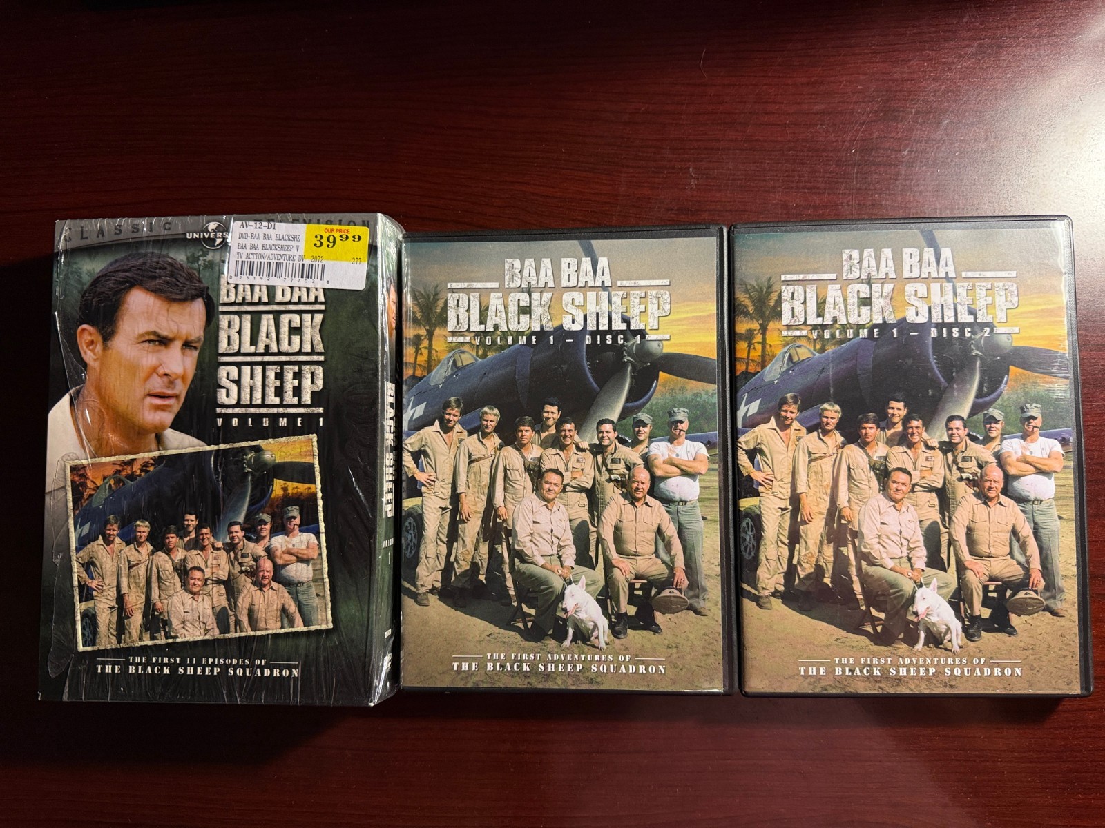 Black Sheep Squadron 1976 TV – Baa Baa Black Sheep Vol. 1 DVD