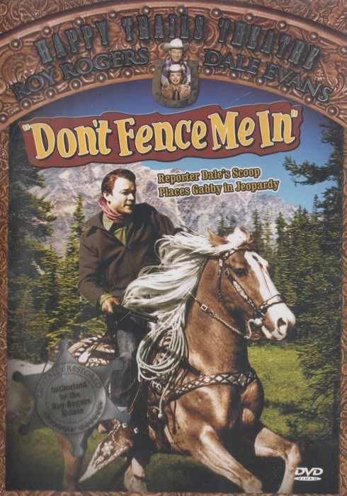 Don’t Fence Me In DVD VIDEO MOVIE Roy Rogers Dale Evans western musical Porter