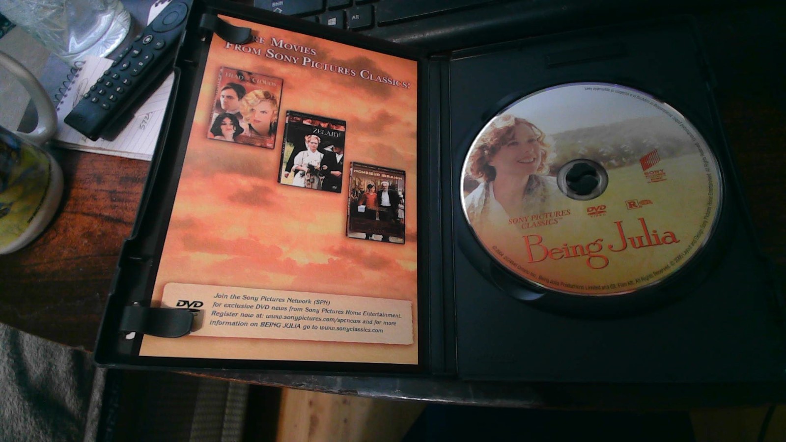 Being Julia (DVD, 2004)