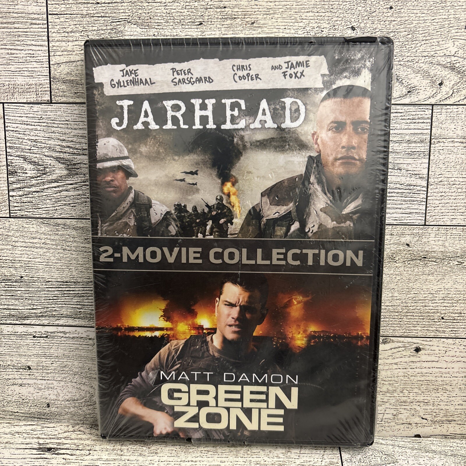 NEW Jarhead + Green Zone 2 Movies DVD Ships Free Action Packed Bonus Torn Shrink