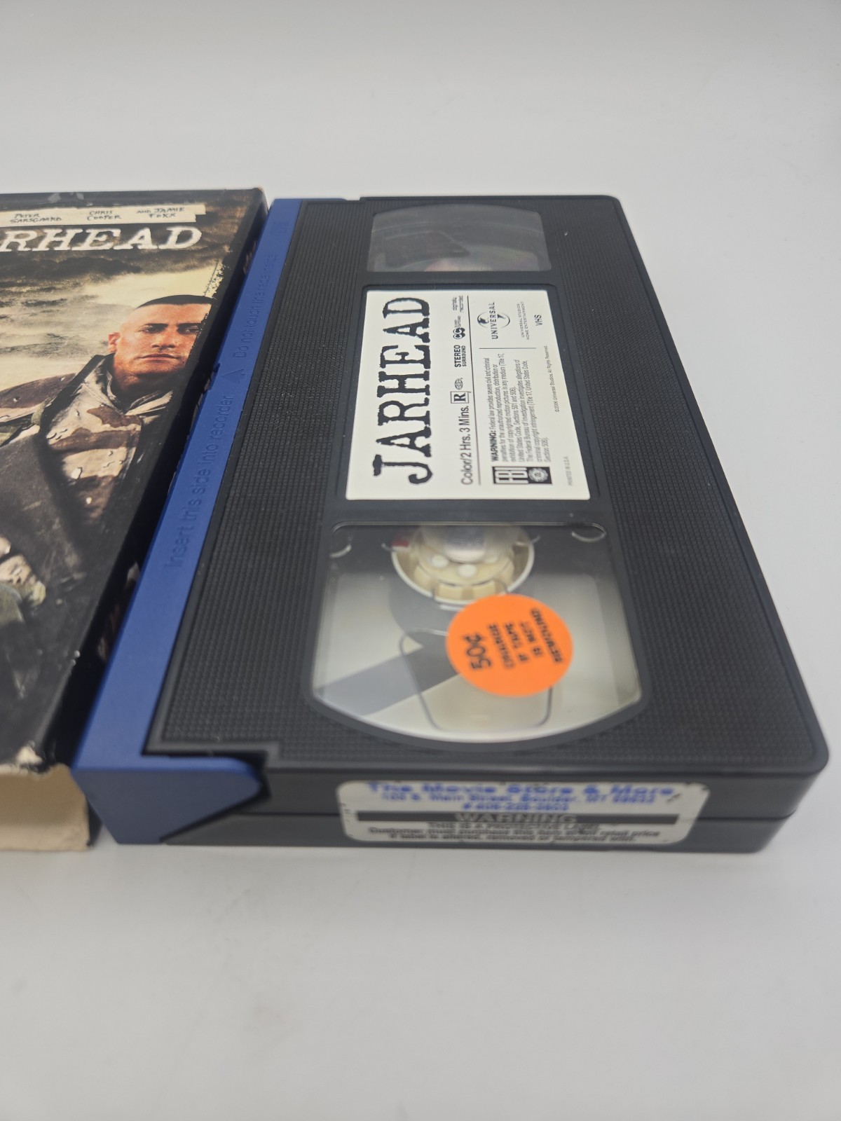 JARHEAD VHS | TESTED & WORKS | 2006 | JAKE GYLLENHAAL JAMIE FOXX