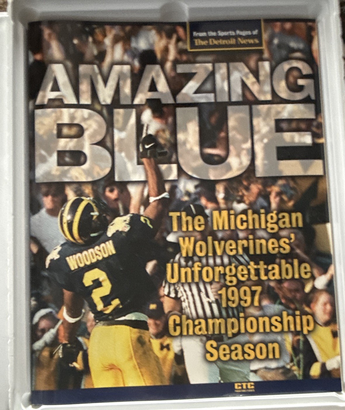 Amazing Blue Michigan Wolverines 1997 Champ Season VHS Box Set NTSC English NR