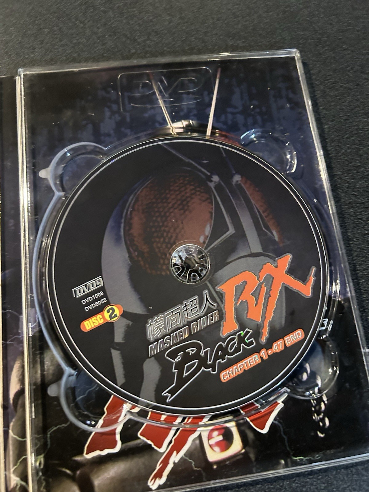 Kamen MASKED RIDER RX BLACK DVD Rare Anime