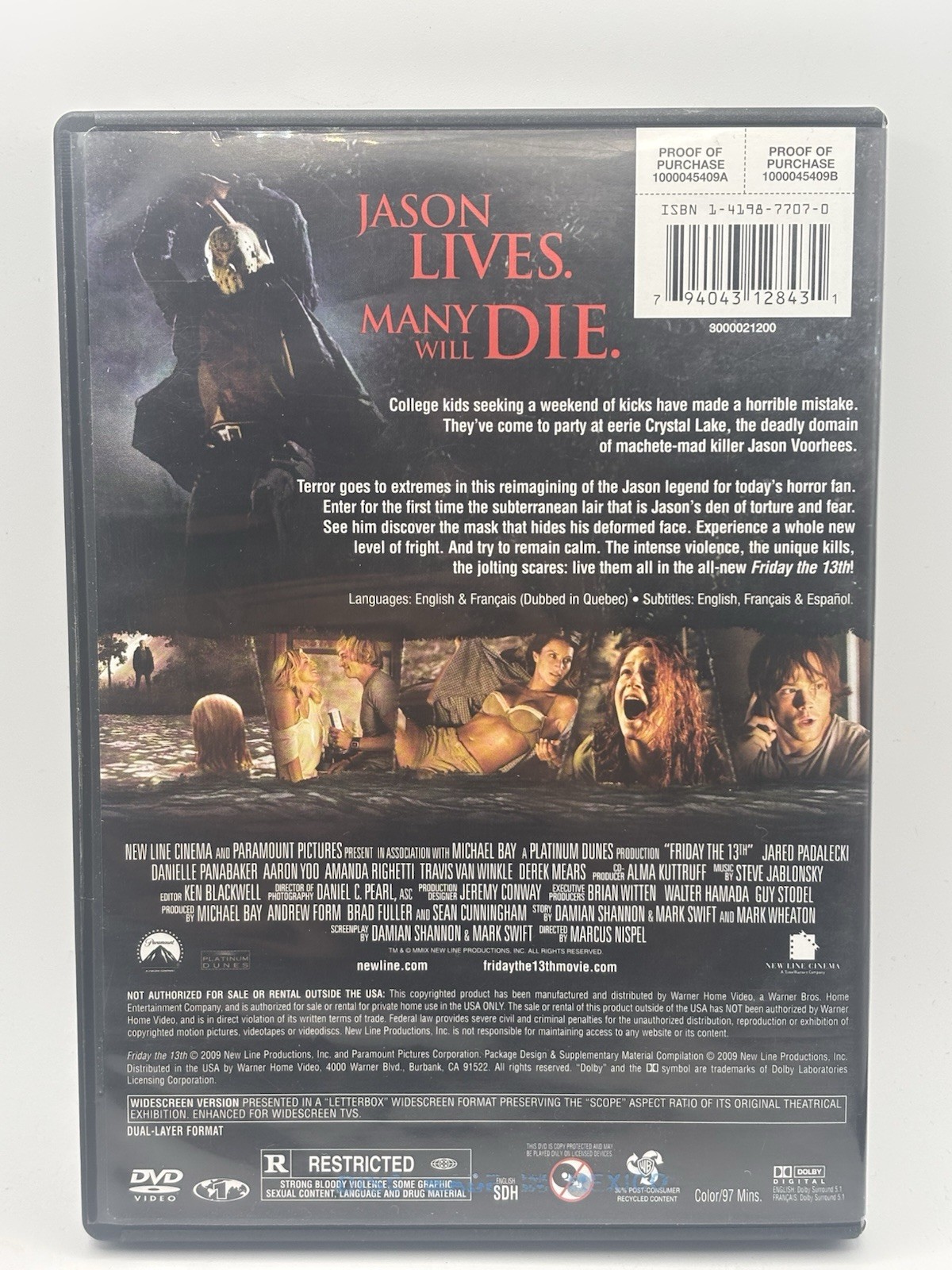 Friday the 13th (DVD, 2009)