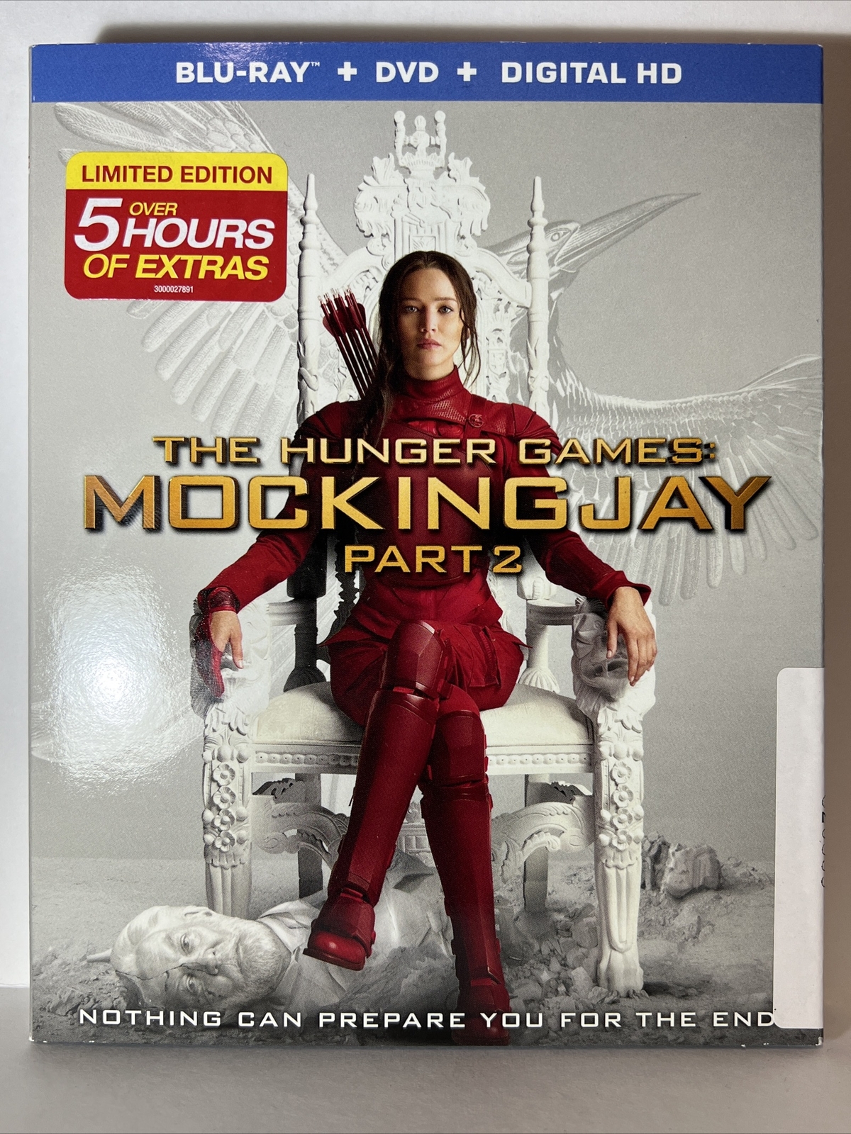 The Hunger Games: Mockingjay, Part 2 (Blu-ray/DVD Combo, 2015) – With Slipcover