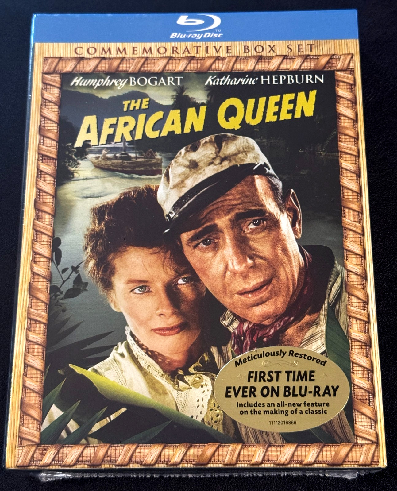 The African Queen Commemorative Box Set (Blu-ray, 2010) – 130 Pg. Book- RARE OOP
