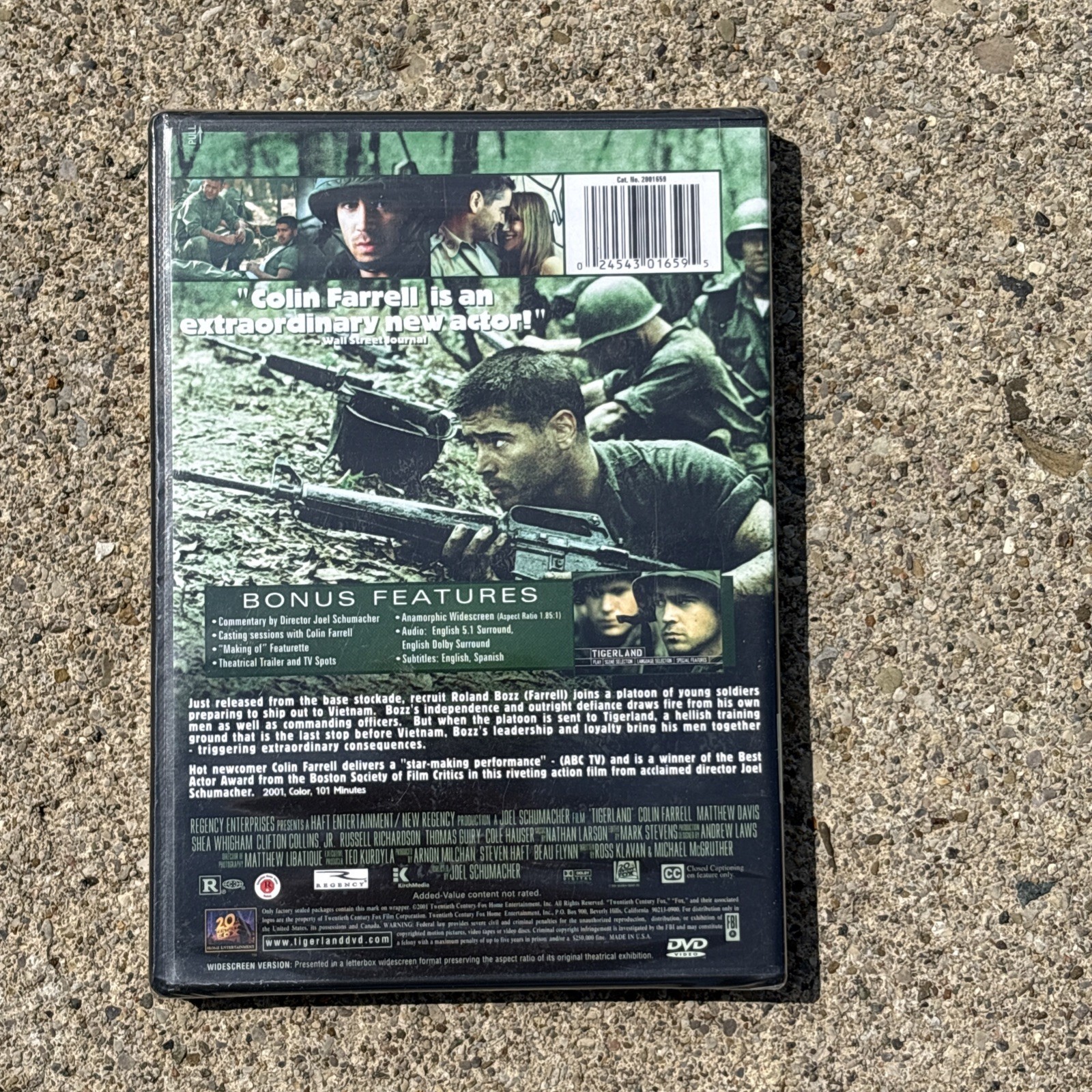 Tigerland Movie DVD 2001 Colin Farrell NEW And SEALED