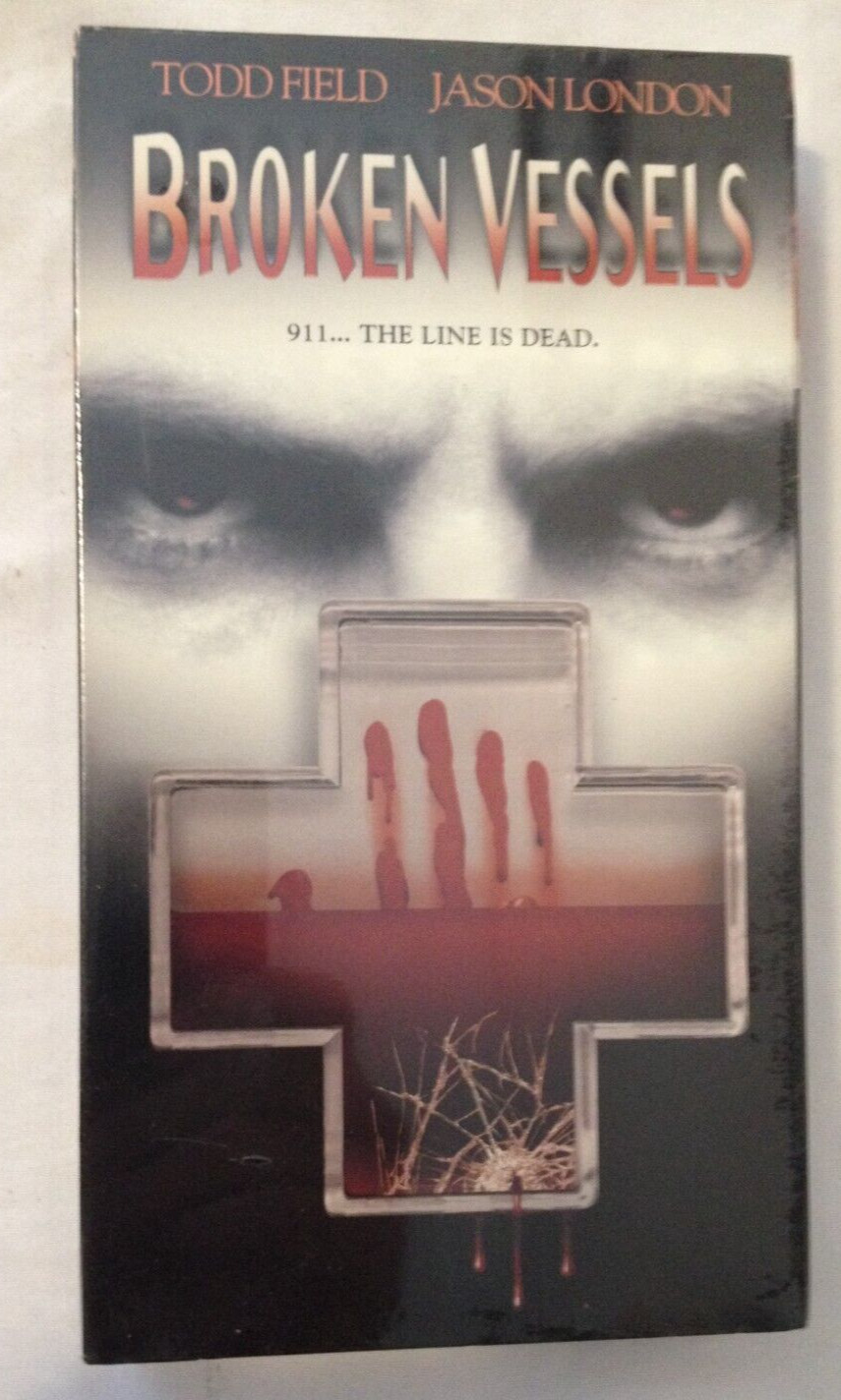 BROKEN VESSELS(VHS-1999)-JASAON LONDEN-TODD FIELD-SEALED-LIKE NEW-OOP-HTF-RARE