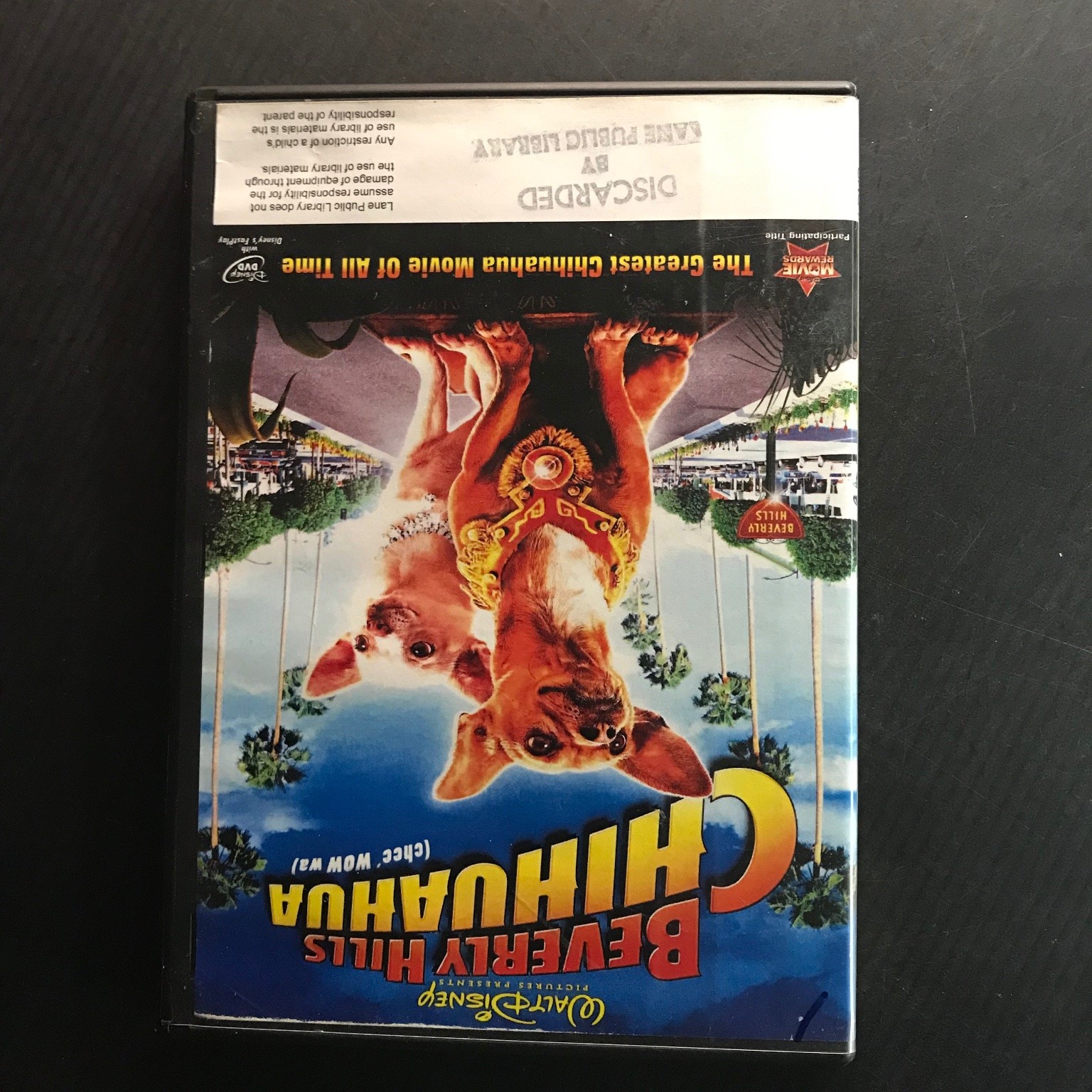 Beverly Hills Chihuahua DVD 2008 Disney FastPlay Raja Gosnell Drew Barrymore