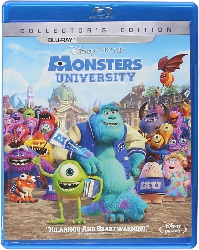 Monsters University Blu-ray { Disc Only } by Disney & Pixar – good