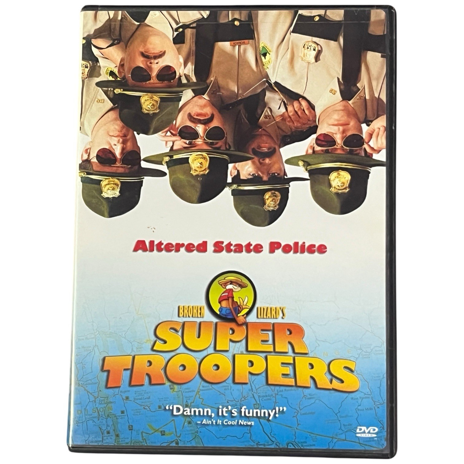 Super Troopers DVD Original Case & Art