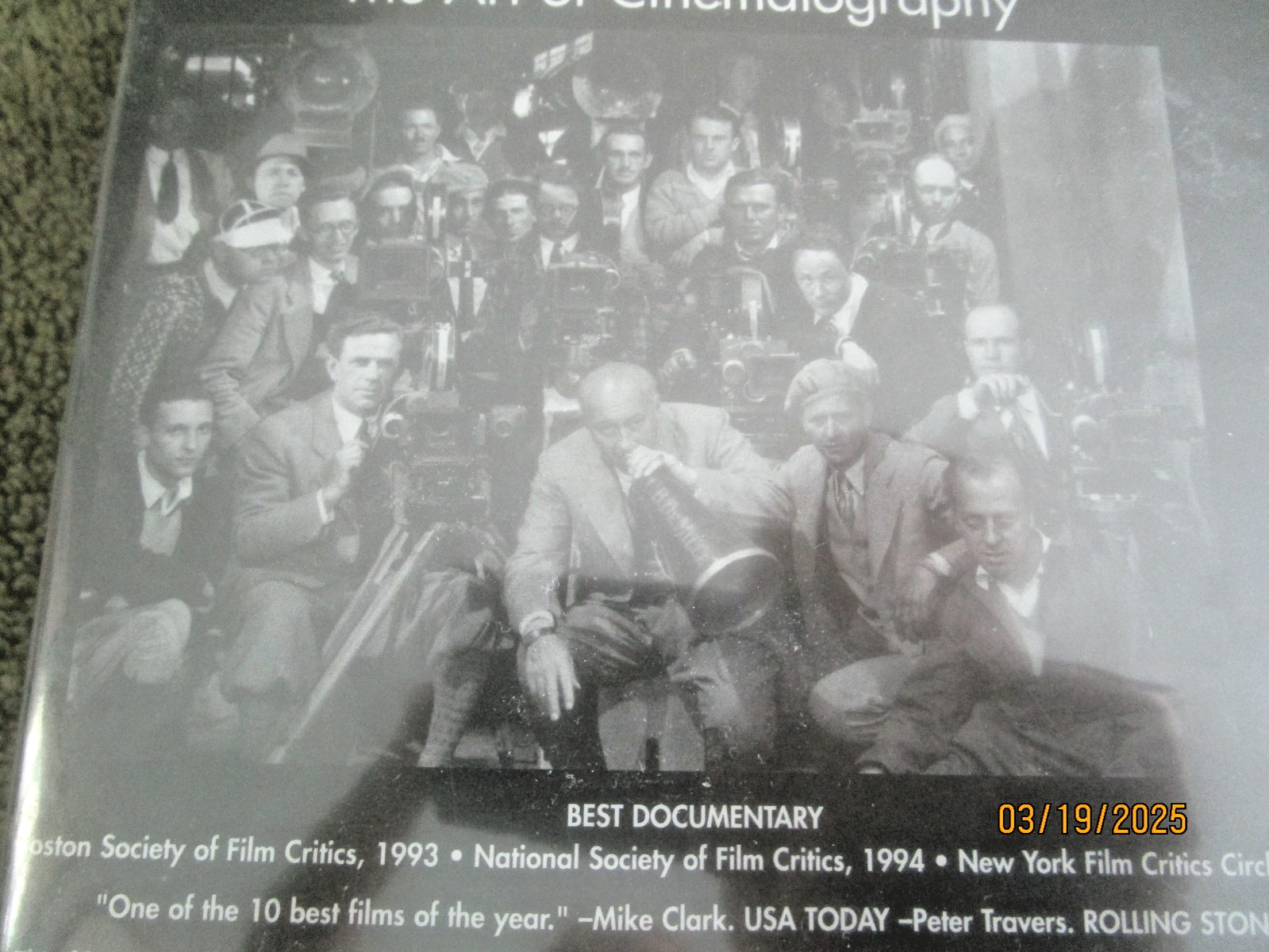 VISIONS OF LIGHT: THE ART OF CINEMATOGRAPHY (brand new 2010 AFI promo DVD)