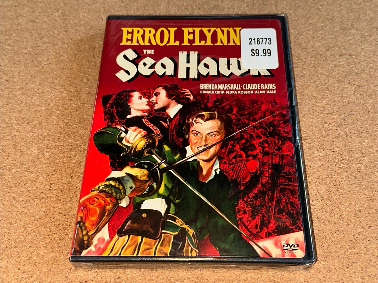 NEW & SEALED The Sea Hawk DVD 1940 Errol Flynn