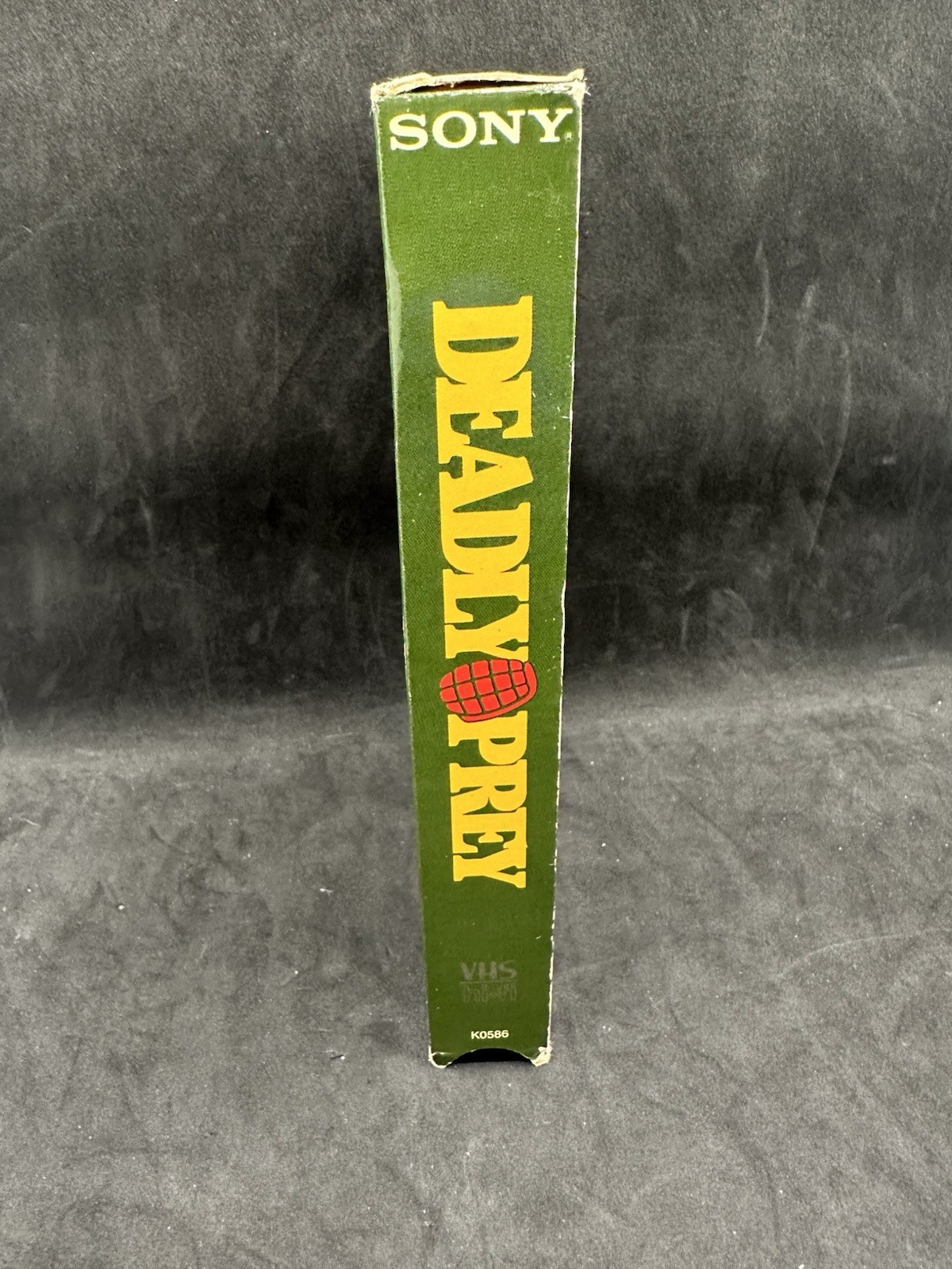 Deadly Prey SONY VHS HTF RARE Cameron Mitchell 80’s ACTION THRILLER David Prior