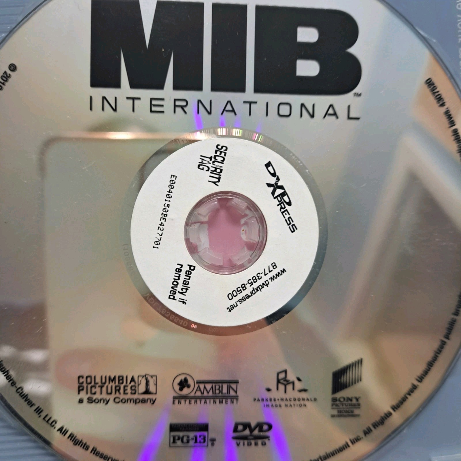 Men In Black: International – DVD By Chris Hemsworth – GOOD