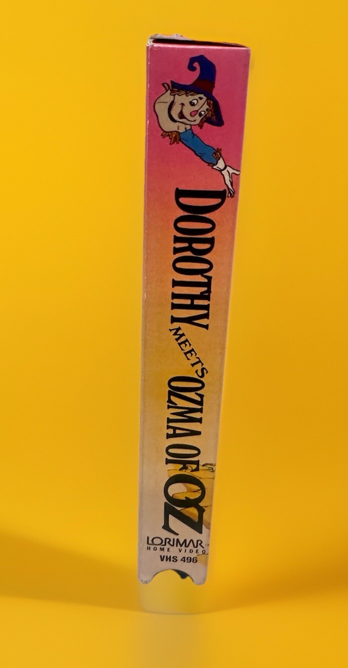 1987 Lorimar Dorothy Meets Ozma Of Oz VHS Tape Michael Gross The Wizard Of Oz