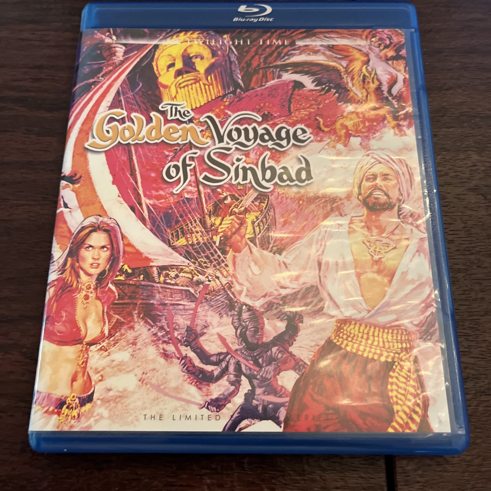 THE GOLDEN VOYAGE OF SINBAD – TWILIGHT TIME LIMITED EDITION BLU-RAY – OOP