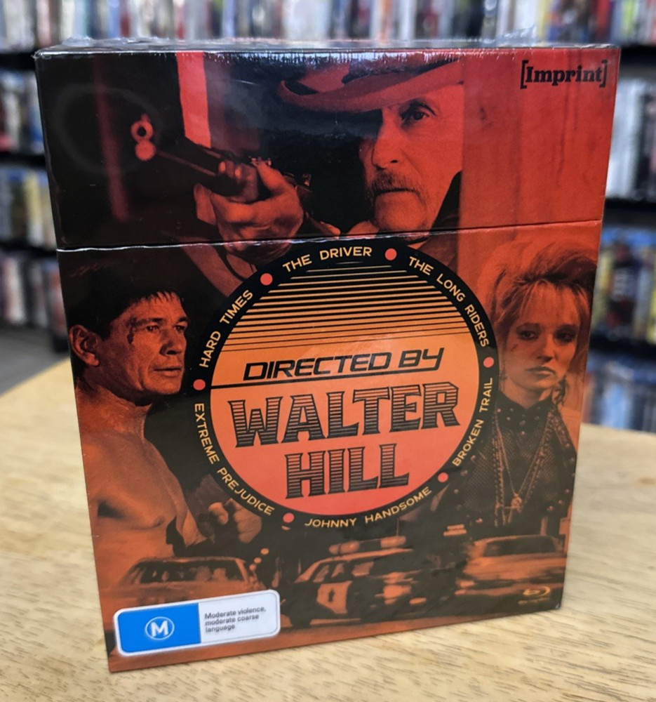 Directed by Walter Hill (1975-2006) 8-Disc Blu-ray Box Set Imprint 164-169 NEW