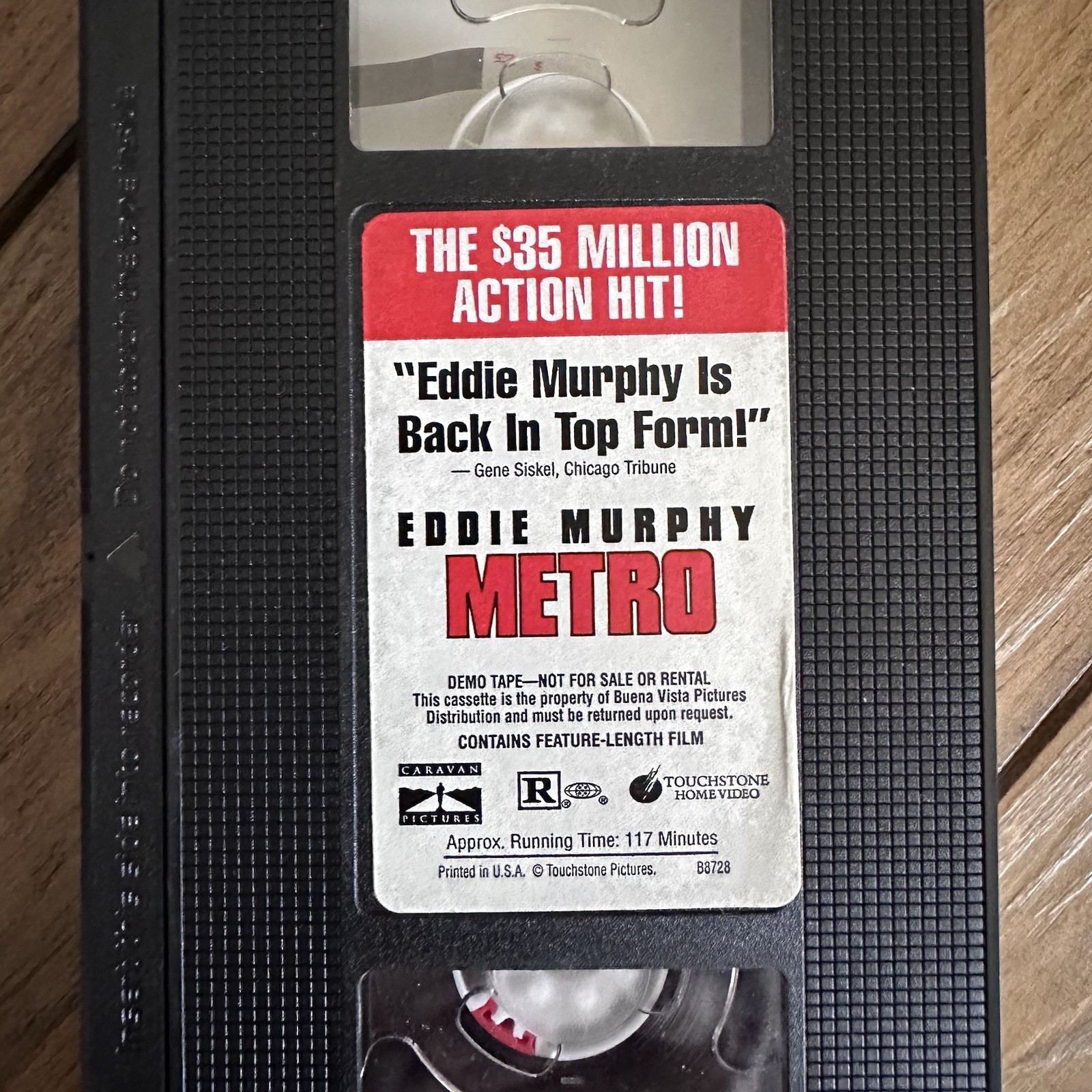 Metro VHS 1997 Eddie Murphy DEMO TAPE Promo Screener Rare Preview Copy VGC