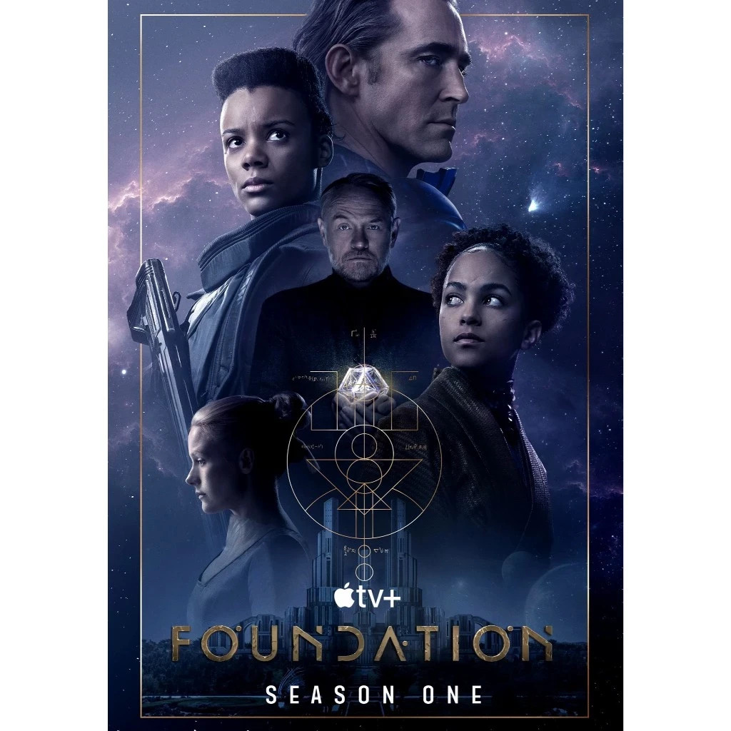 Foundation : TV Series Full HD DVD Seasons 1 & 2 ( 2021-2023 )