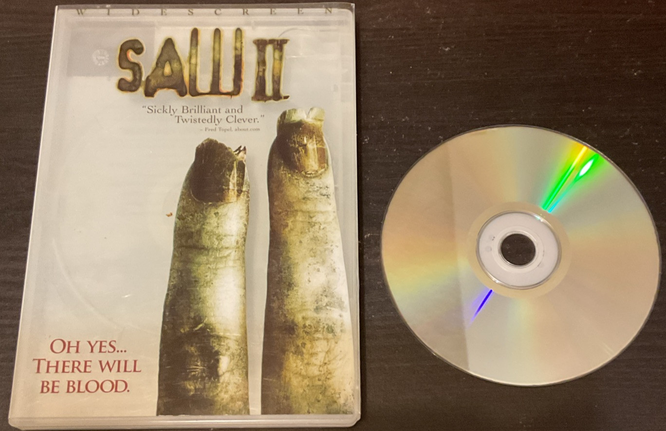 Lot Of 3 Saw DVD Movies One Two And Three James Wan Jigsaw Lionsgate Horror Film