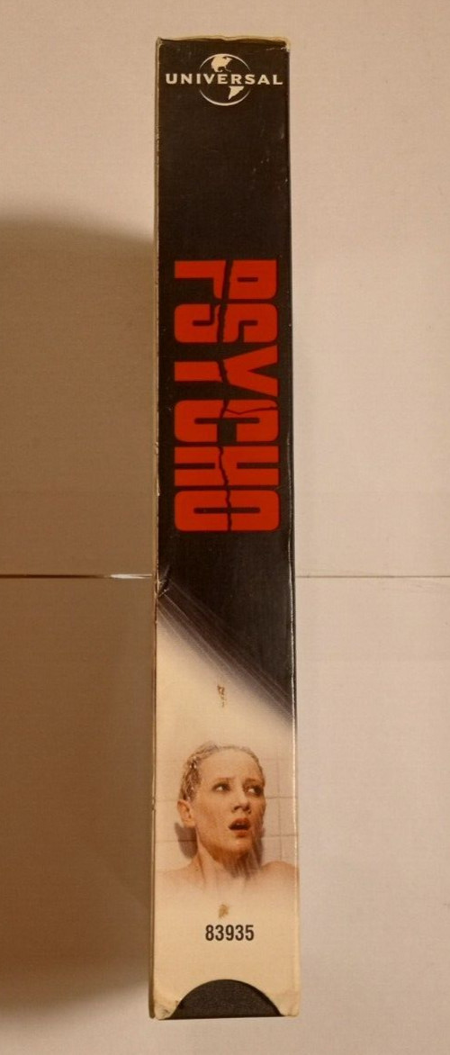 1999 (VHS) Director Gus Van Sant’s new version of Alfred Hitchcock’s PSYCHO