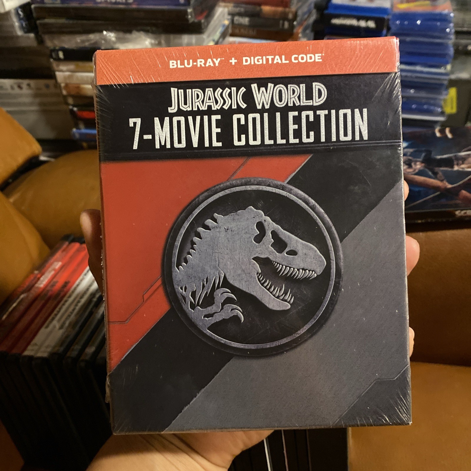 Jurassic World 7-Movie Collection Blu-ray BRAND NEW!!!!! (Jurassic Park)