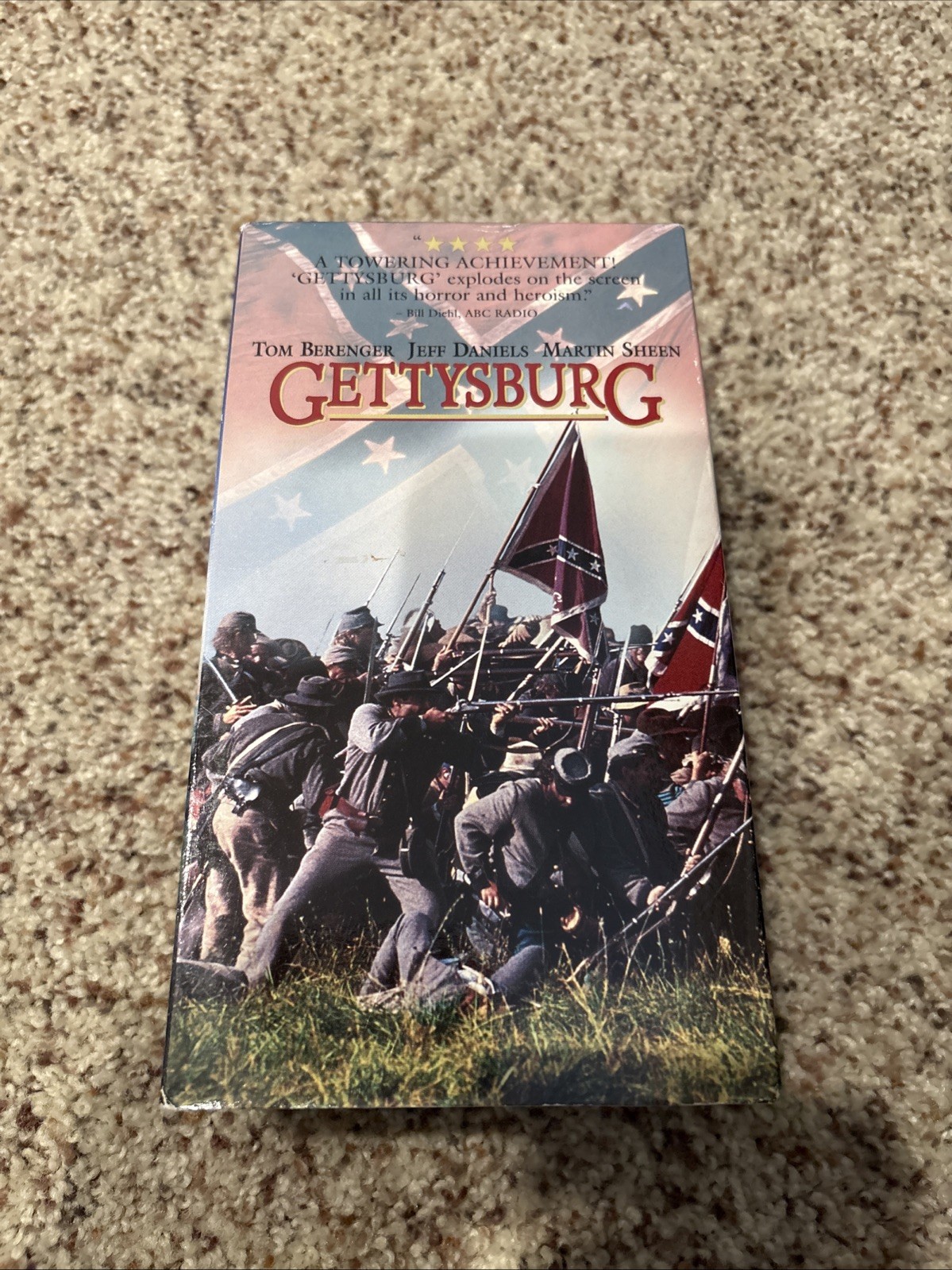 Vintage Gettysburg VHS 1994 2 Tape Set
