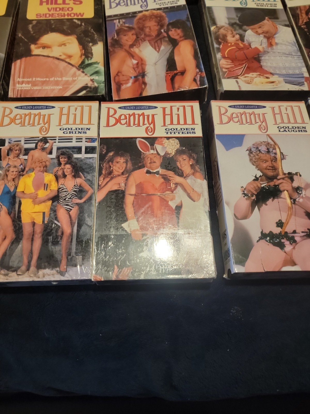 The Complete Life Time Benny Hill Shows VHS Collection (Lot of 17)