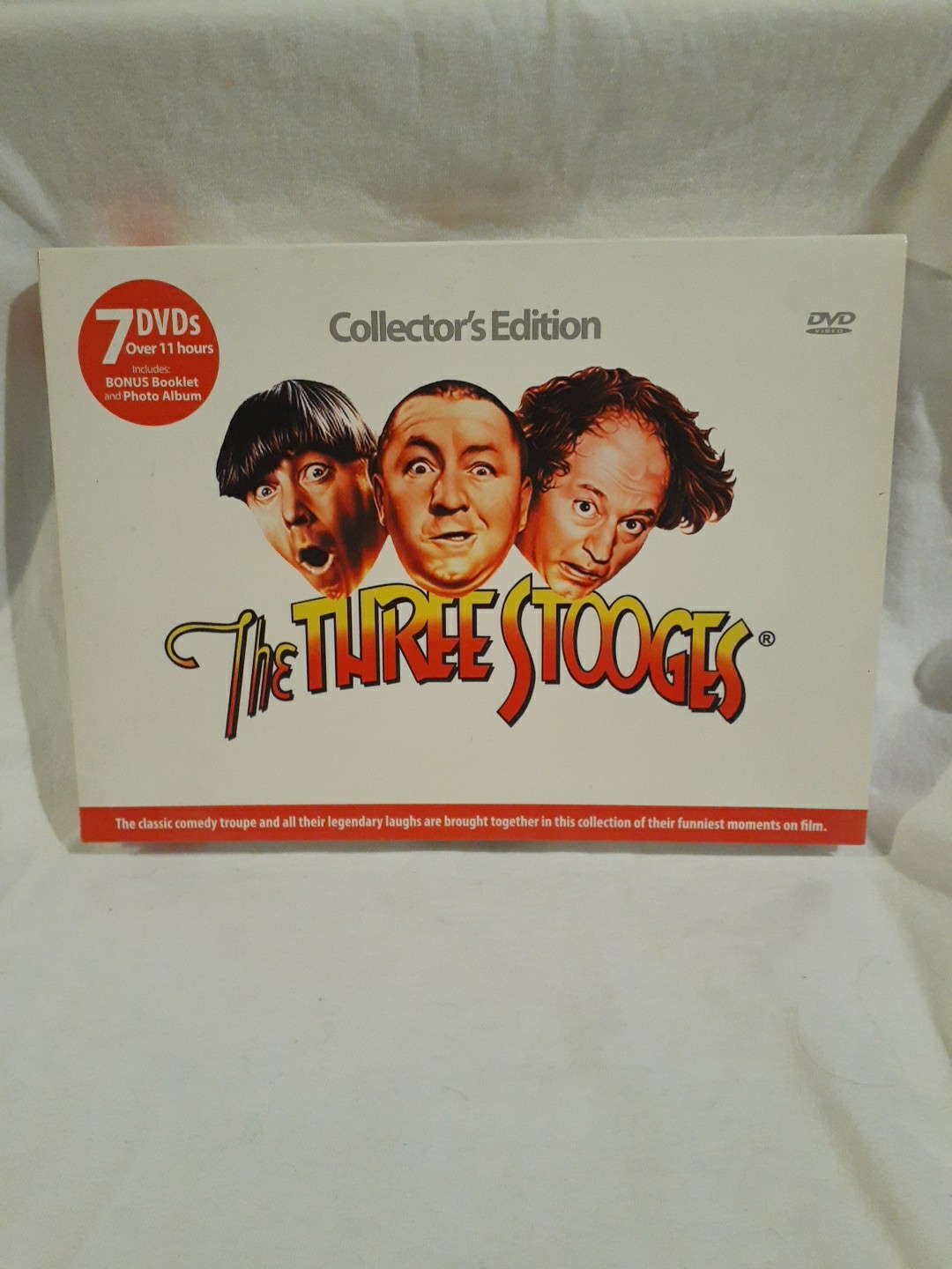 The Three Stooges Collector’s Edition 7 DVD Set Incl. Rare Photos!