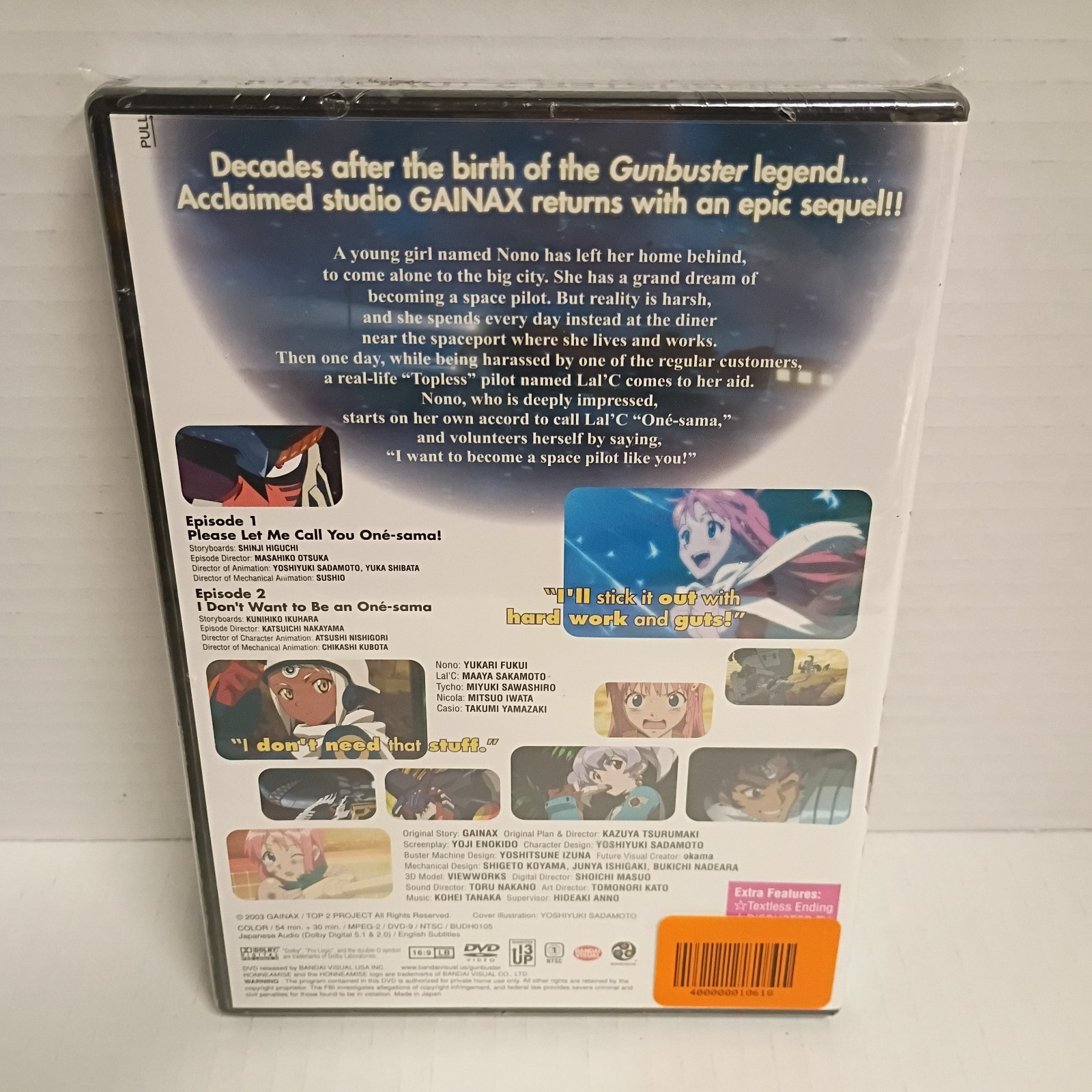 Gunbuster 2 – Vol. 1 (DVD, 2007, Subtitled)