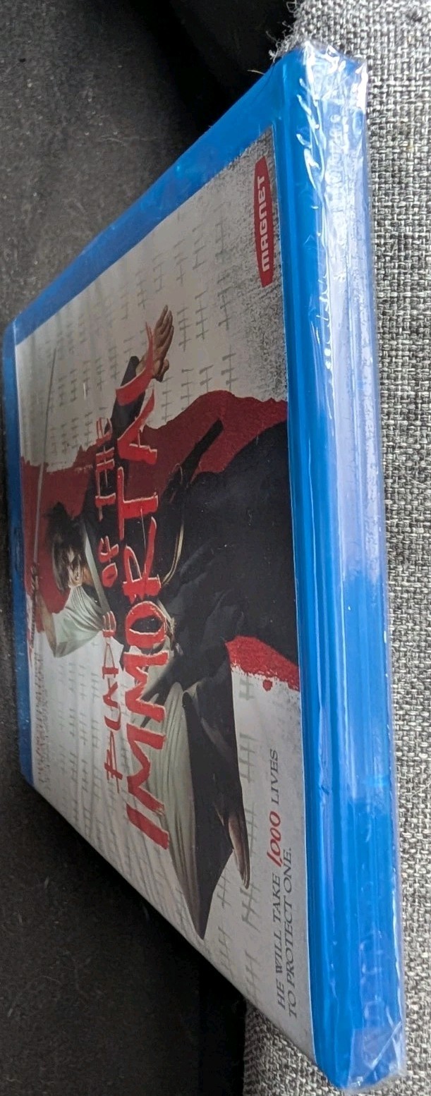 Blade of the Immortal Blu-ray Takashi Miike Cult Samurai Action Extravaganza NEW
