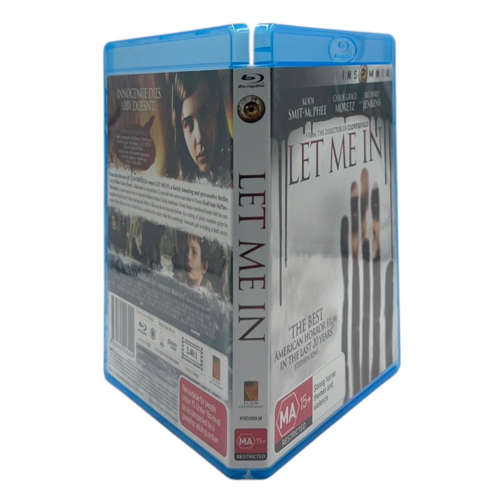 Let Me In Blu-ray [2010, Matt Reeves Cult Vampire Horror Film] – Region B, 1080p
