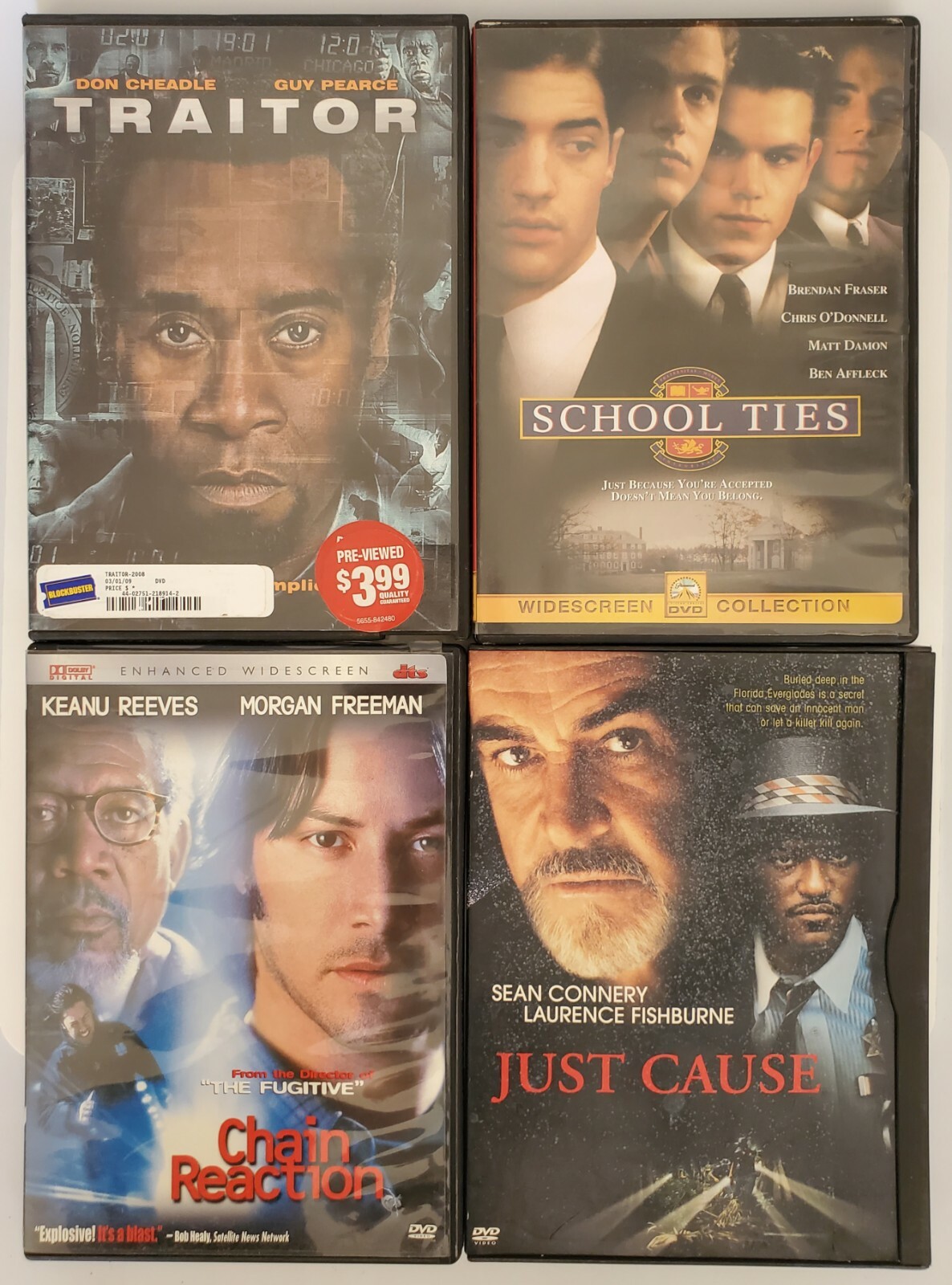 Lot of 14 DVD Movies MixGenres Grab Torino The Lake House Edward Scissor Hands +
