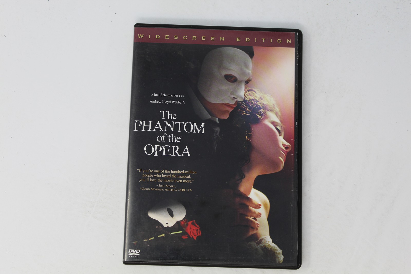The Phantom of the Opera (DVD, Joel Schumacher Film)