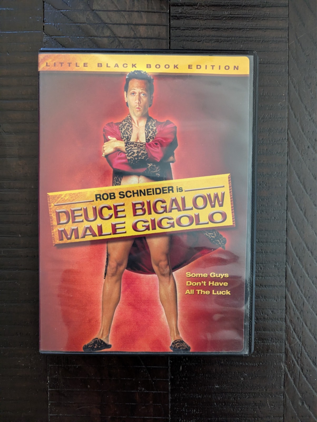 Deuce Bigalow Male Gigolo DVD RARE Little Black Book Edition Rob Schneider OOP