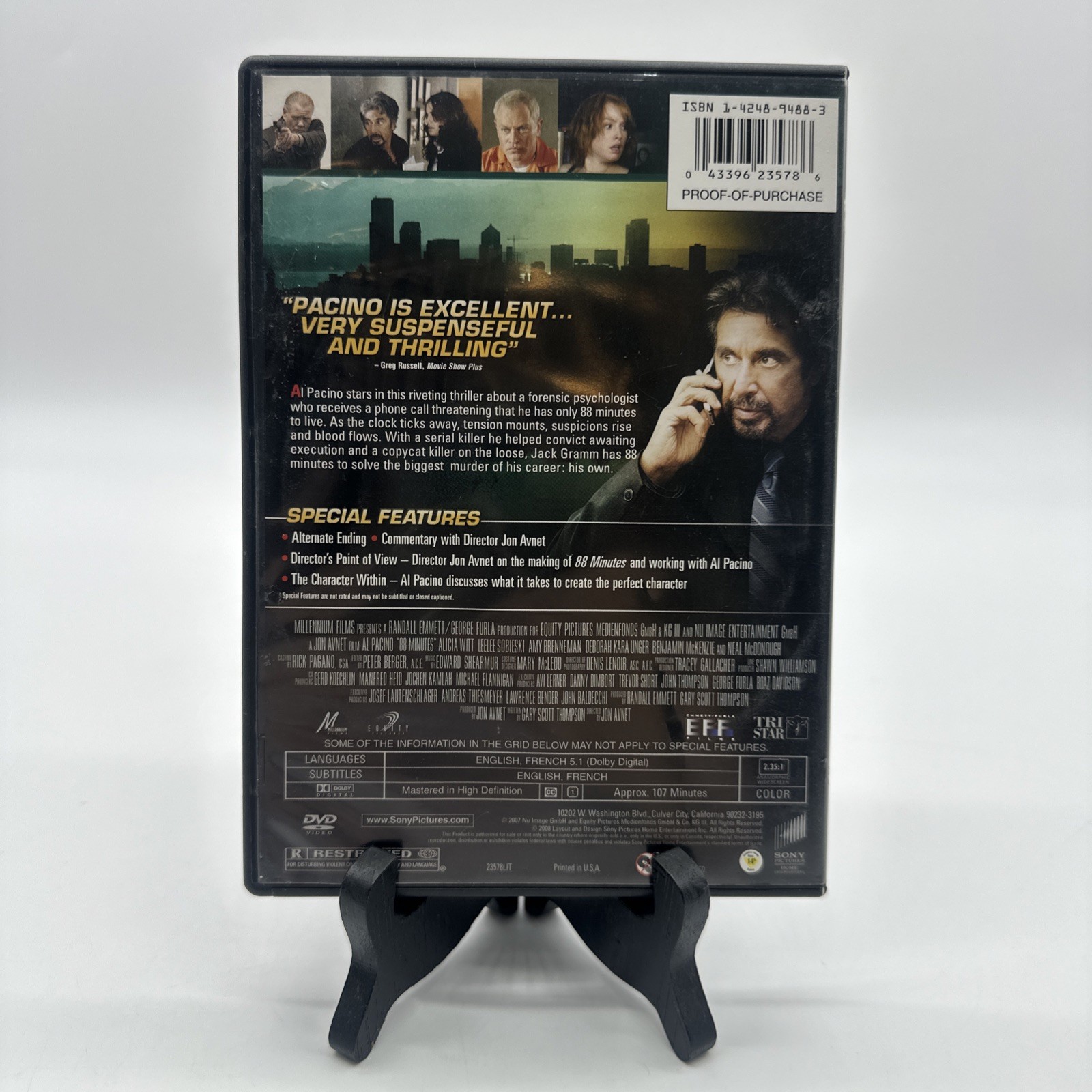 Al Pacino 88 Minutes DVD, 2008 ..118