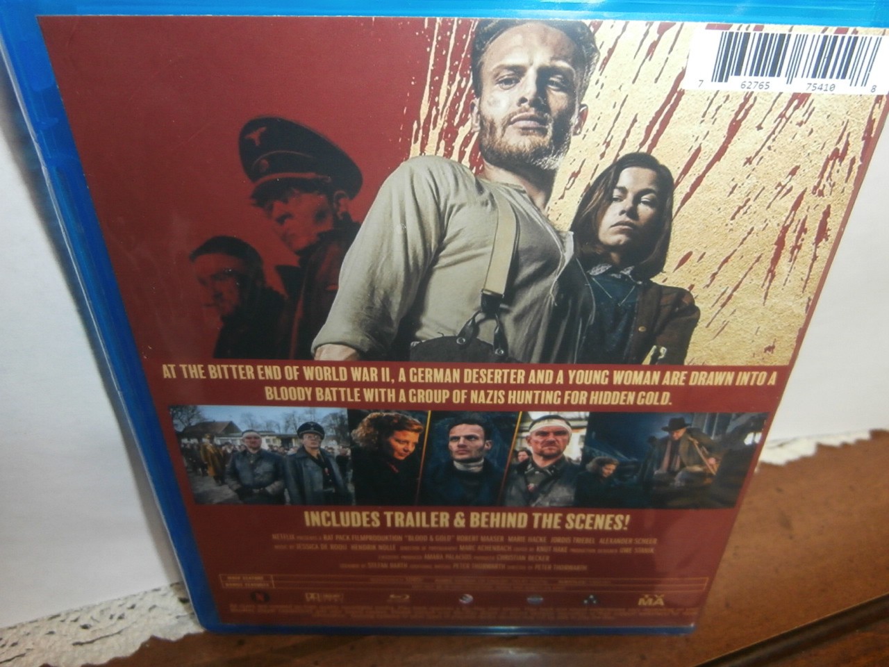 T-34 & BLOOD & GOLD BLU-RAY WW II GORY/BLOODY COMBAT ACTION-PACKED THRILLERS