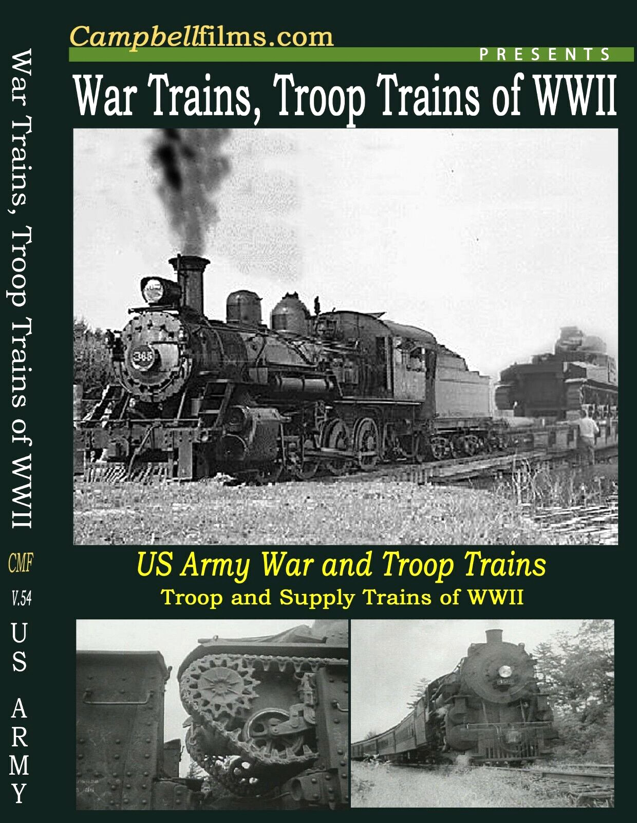 US Army War and Troop Trains of WWII – Steam Train Railroads of WW2