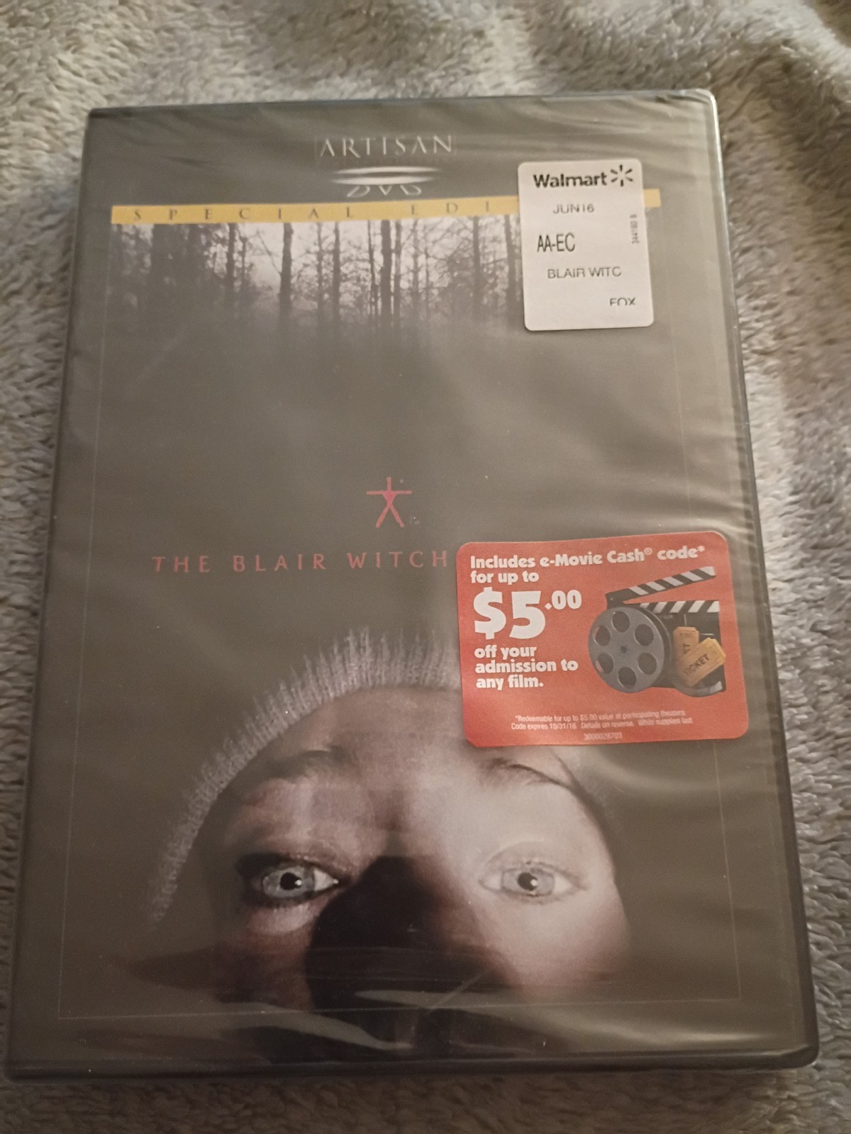 Blair Witch Project Special Edition Artisan Dvd New Sealed