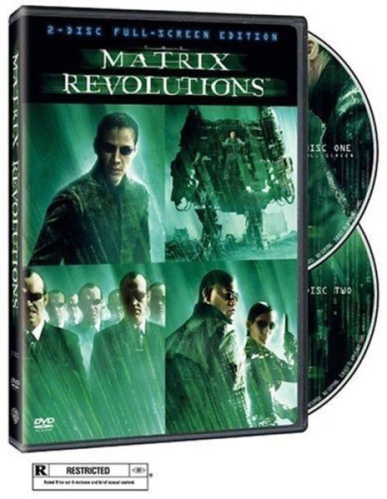 The Matrix Revolutions (DVD, 2004, 2-Disc Set, Full Screen) NEW