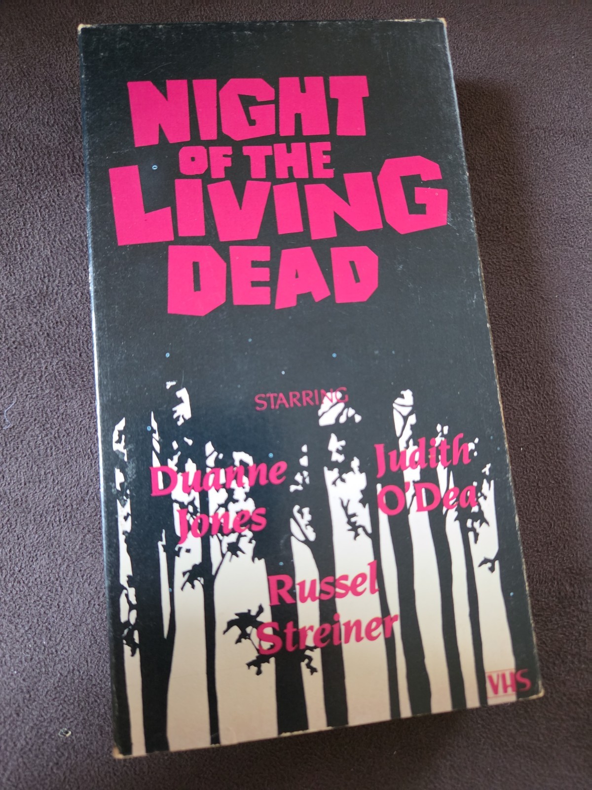 Night of The Living Dead (1985) VHS Horror Cult Classic Movie Congress Video