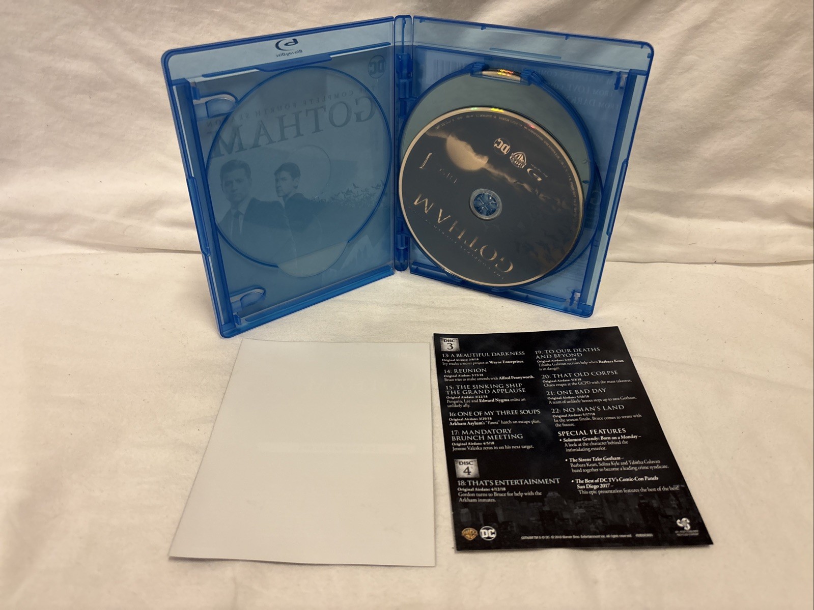 Gotham TV Series Seasons 1-4 BluRay 1 2 3 4 DC Comics 3 New Sealed Slipcovers