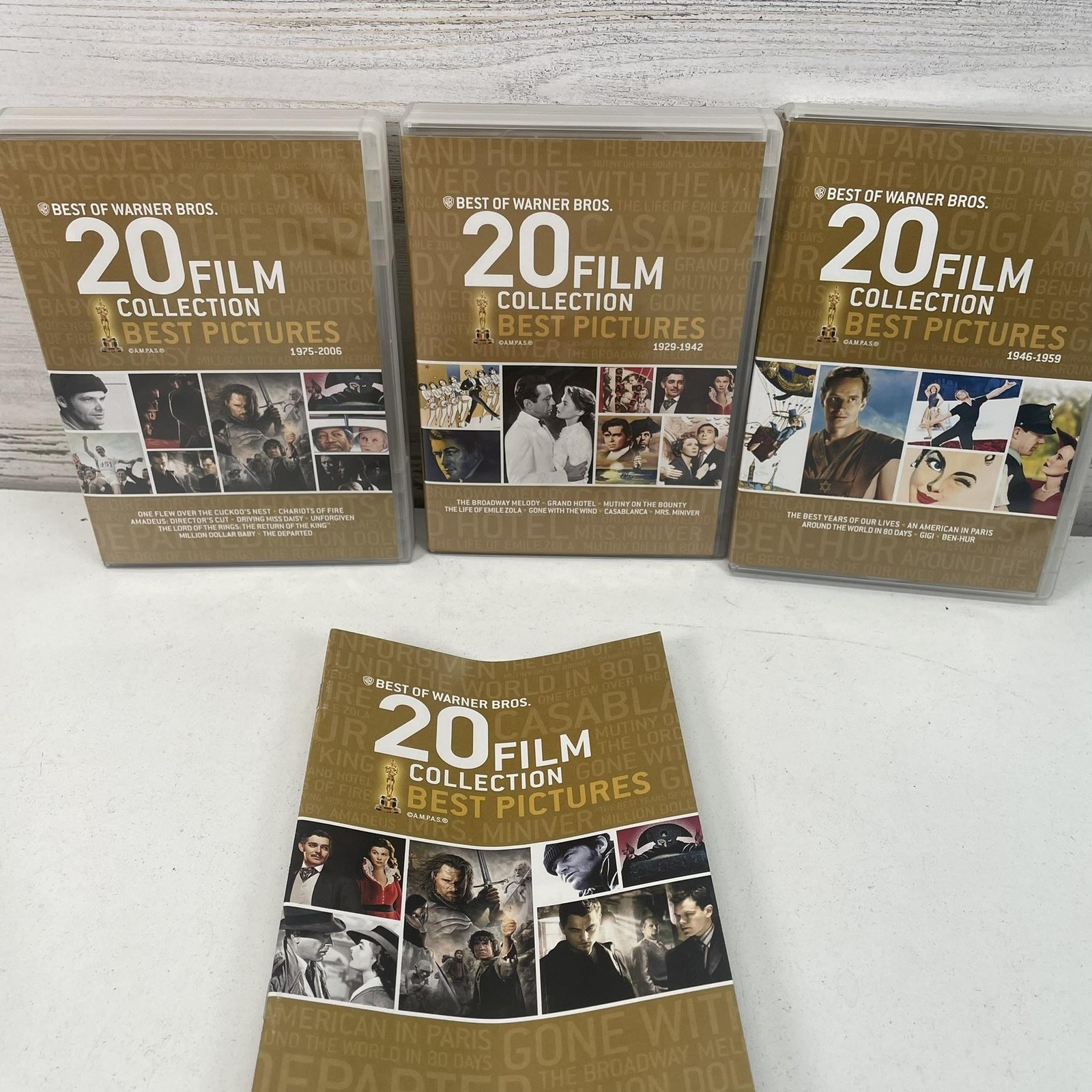 Best Of Warner Bros Gold 20 Film Collection Best Pictures DVD Box Set NTSC