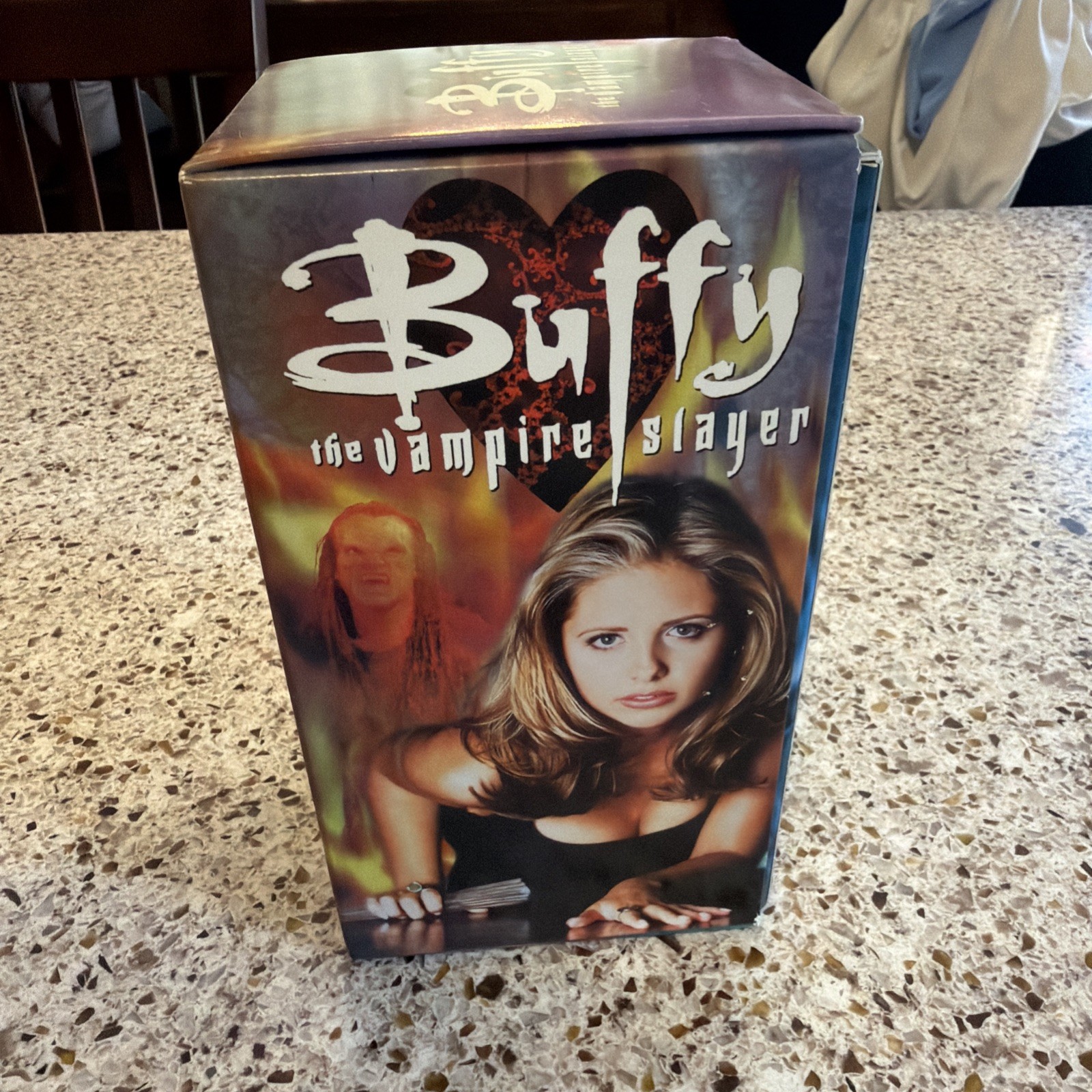 Buffy the Vampire Slayer – Slayer Pack (VHS, 1998) 3-Tape Box Set With Tattoo