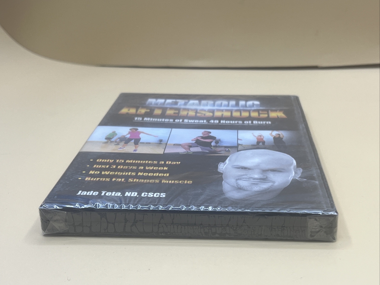 Metabolic Aftershock: 15 Minutes Of Sweat, 48 Hours Of Burn (4 DVD Set) New